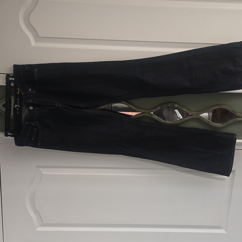 7 For All Mankind Dark Wash Bootcut Jeans, Size 29